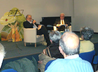 Roberto Carusi con Renzo Salvi