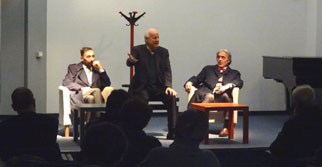 Alessandro Fornari, Renato Barilli e Aldo Sassi